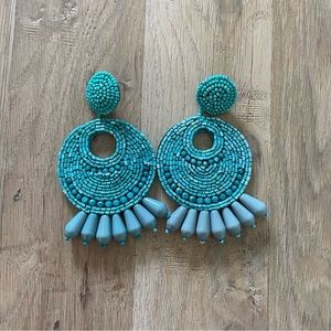 Kenneth Jay Lane Beaded Earrings
